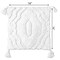 Deerlux 16" Handwoven Cotton Throw Pillow Cover with White Ikat Pattern and Tassel Corners with Filler QI004307.IT.K - alternate 7
